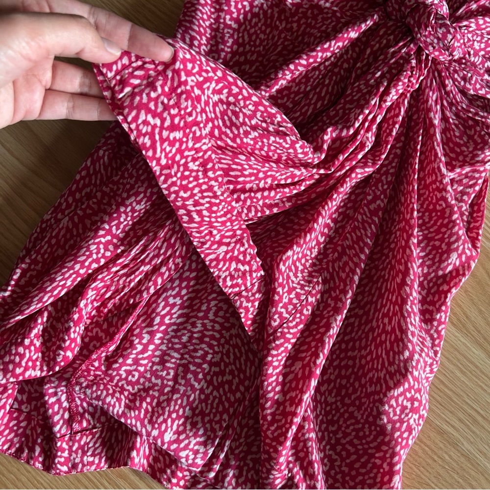 ViX Paula Hermanny Pink Patterned Mini Cover Up Dress Small - Picture 4 of 8
